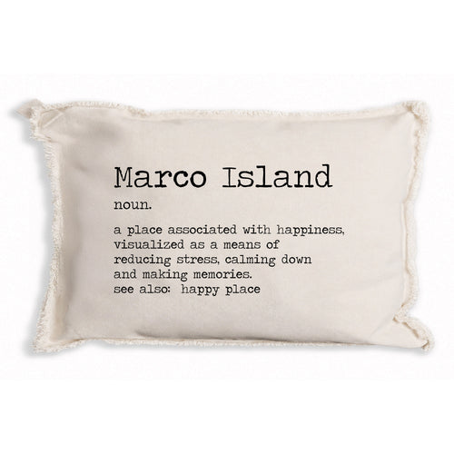 Happy Place Definition Personalized Pillow