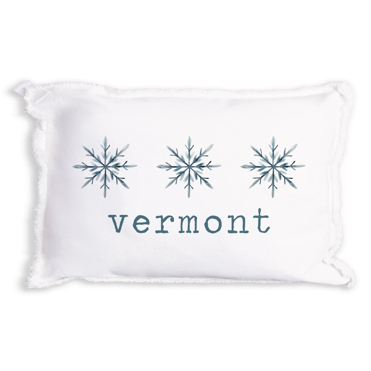Snowflake Personalized Pillow