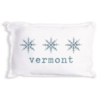 Snowflake Personalized Pillow