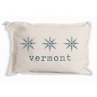 Snowflake Personalized Pillow