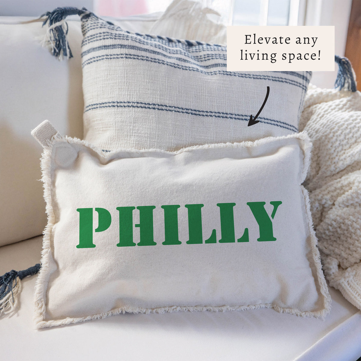 Stencil Personalized Pillow