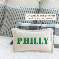 Stencil Personalized Pillow
