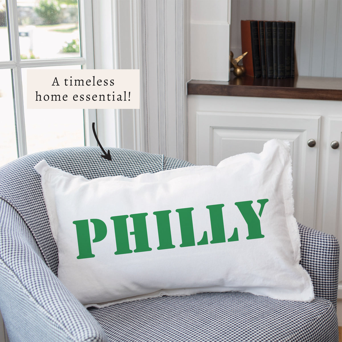 Stencil Personalized Pillow
