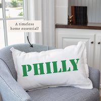 Stencil Personalized Pillow