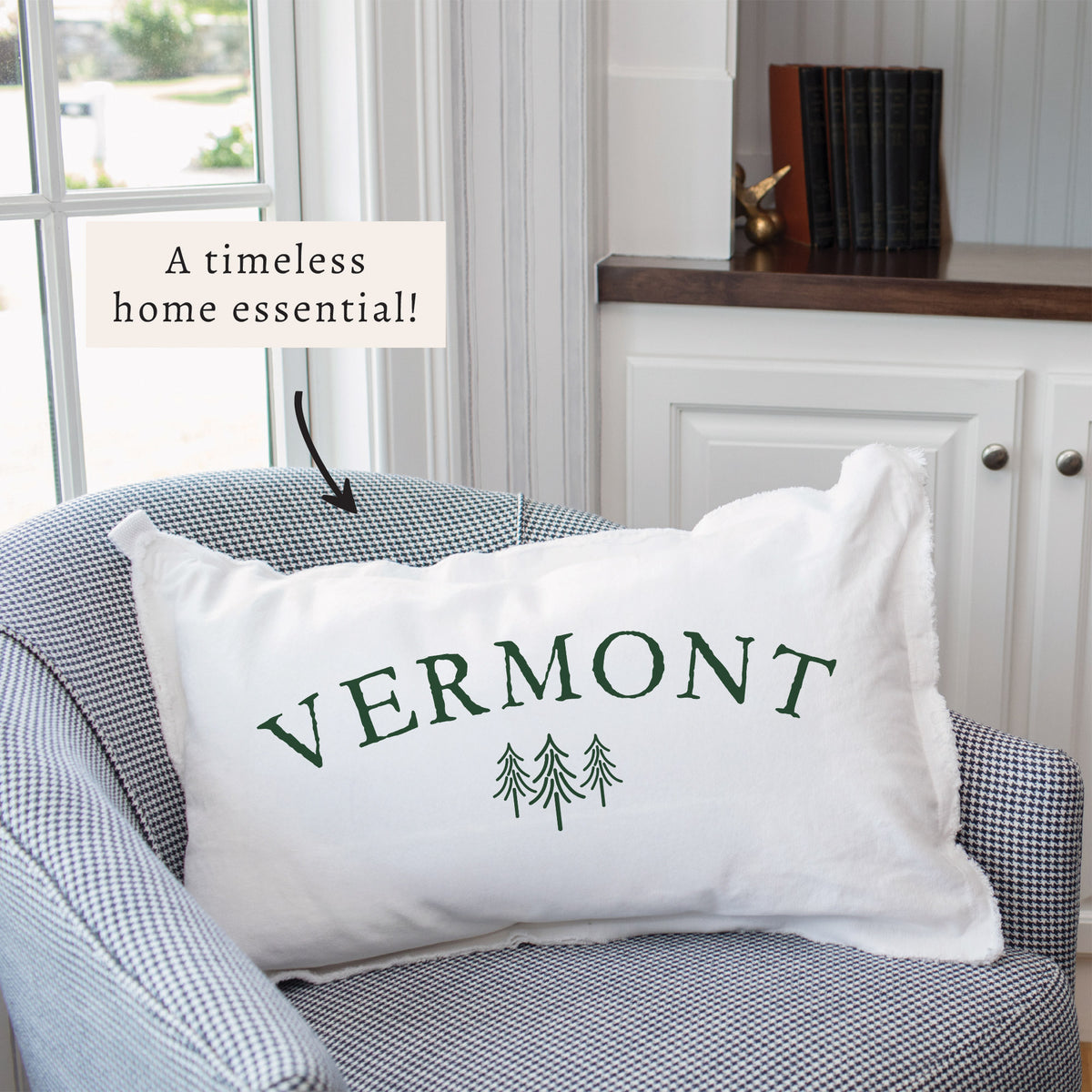 Personalize Pine Pillow