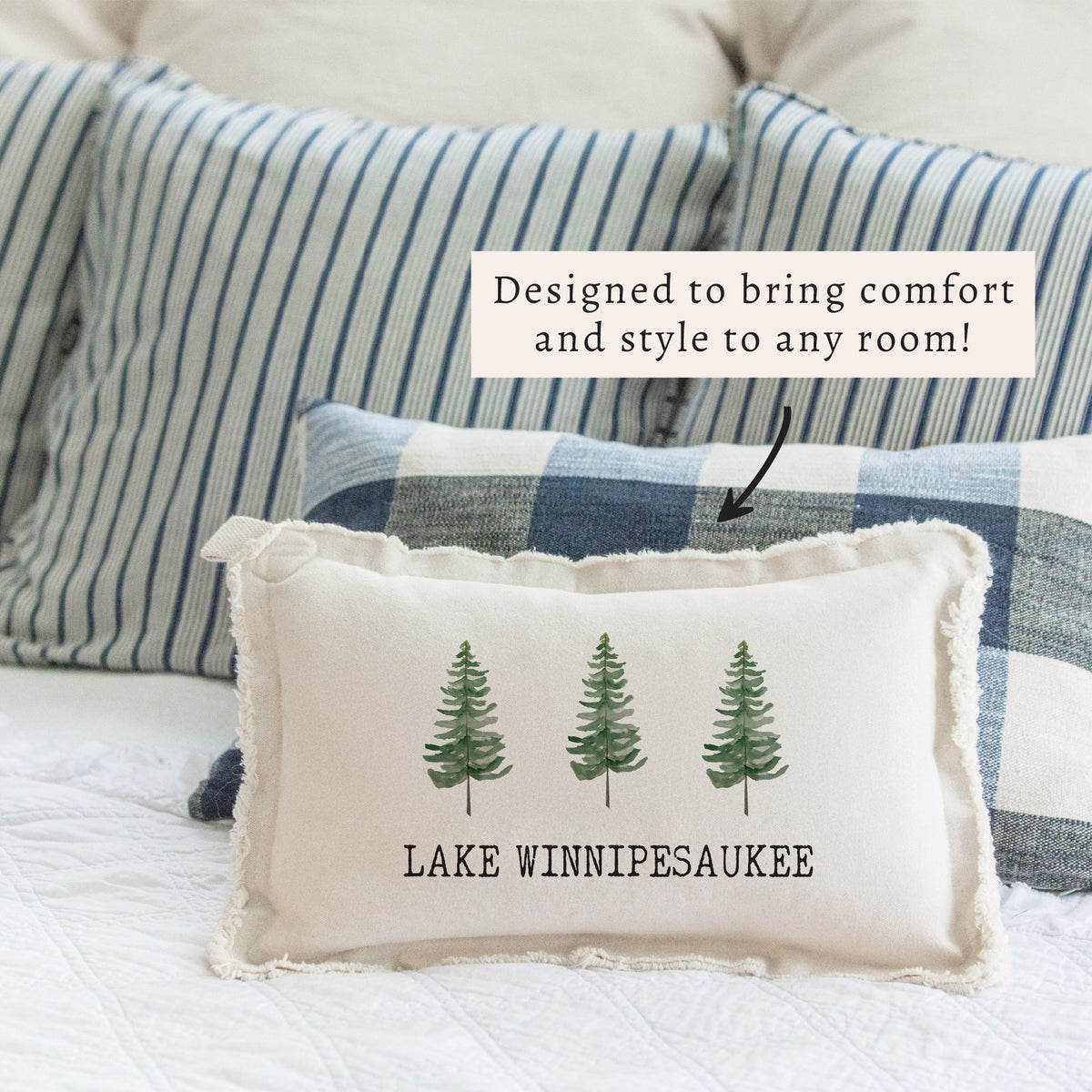 Trees Personalized Pillow