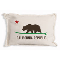Cali Surf Bear Pillow