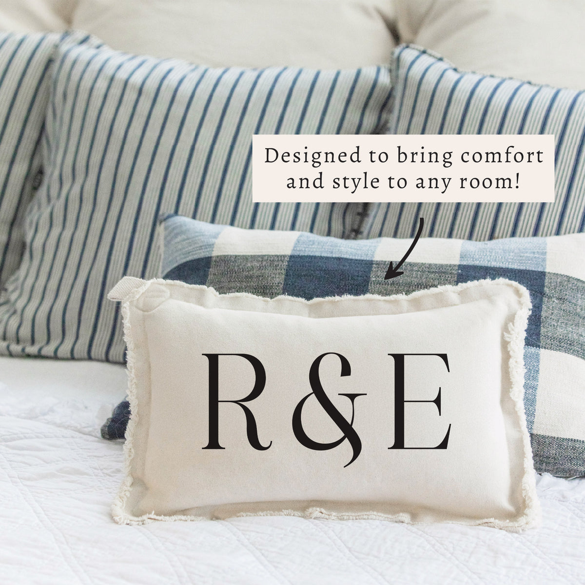 Initials Personalized Pillow