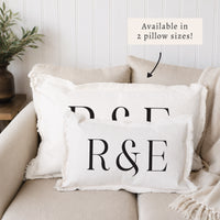 Initials Personalized Pillow
