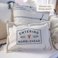 Lobster Entering Personalized Pillow