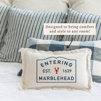 Lobster Entering Personalized Pillow