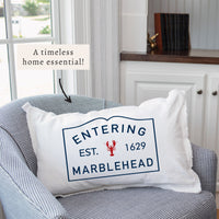 Lobster Entering Personalized Pillow