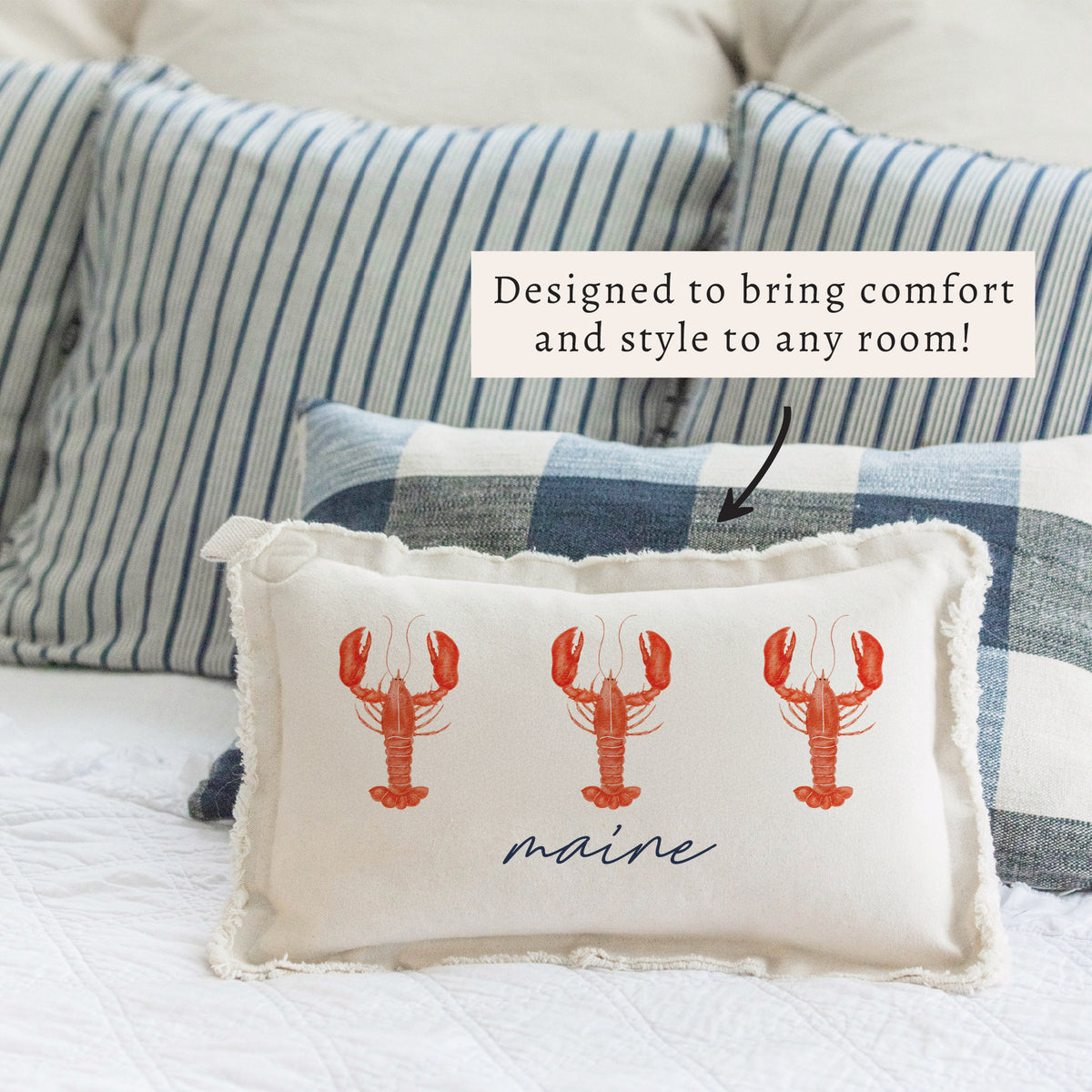 Lobster Personalized Pillow
