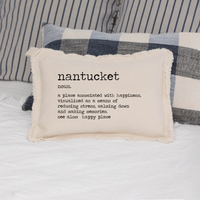 Your Happy Place Definition Personalized Lumbar Pillow