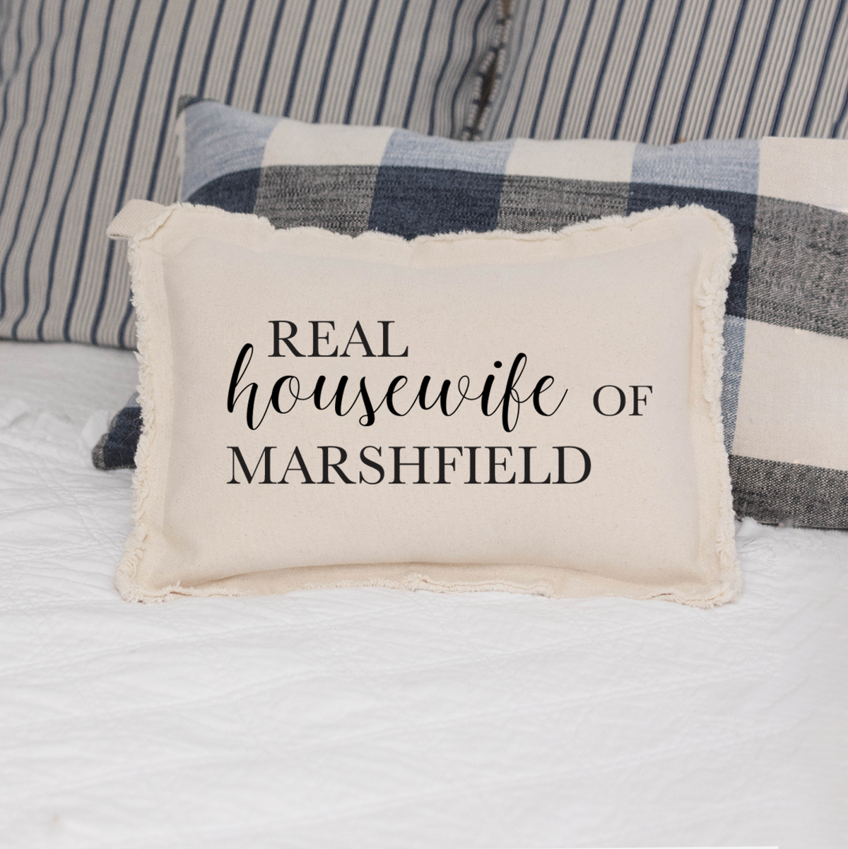 Personalized Real Housewife Lumbar Pillow