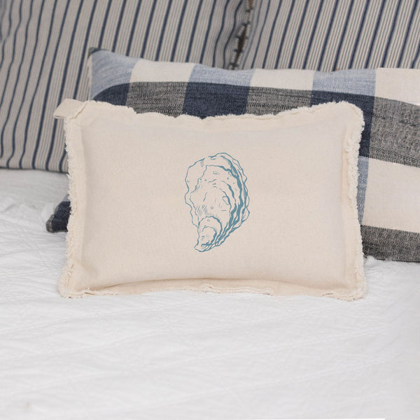 Personalized Oyster Lumbar Pillow