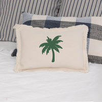 Personalized Palm Tree Lumbar Pillow