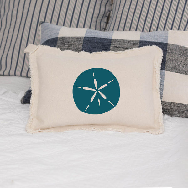 Personalized Sand Dollar Lumbar Pillow