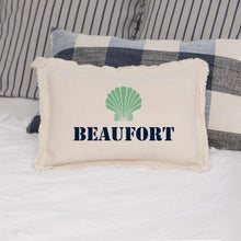 Load image into Gallery viewer, Personalized Shell One Line Text Lumbar Pillow
