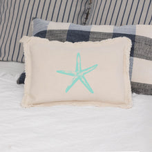 Load image into Gallery viewer, Personalized Starfish Lumbar Pillow
