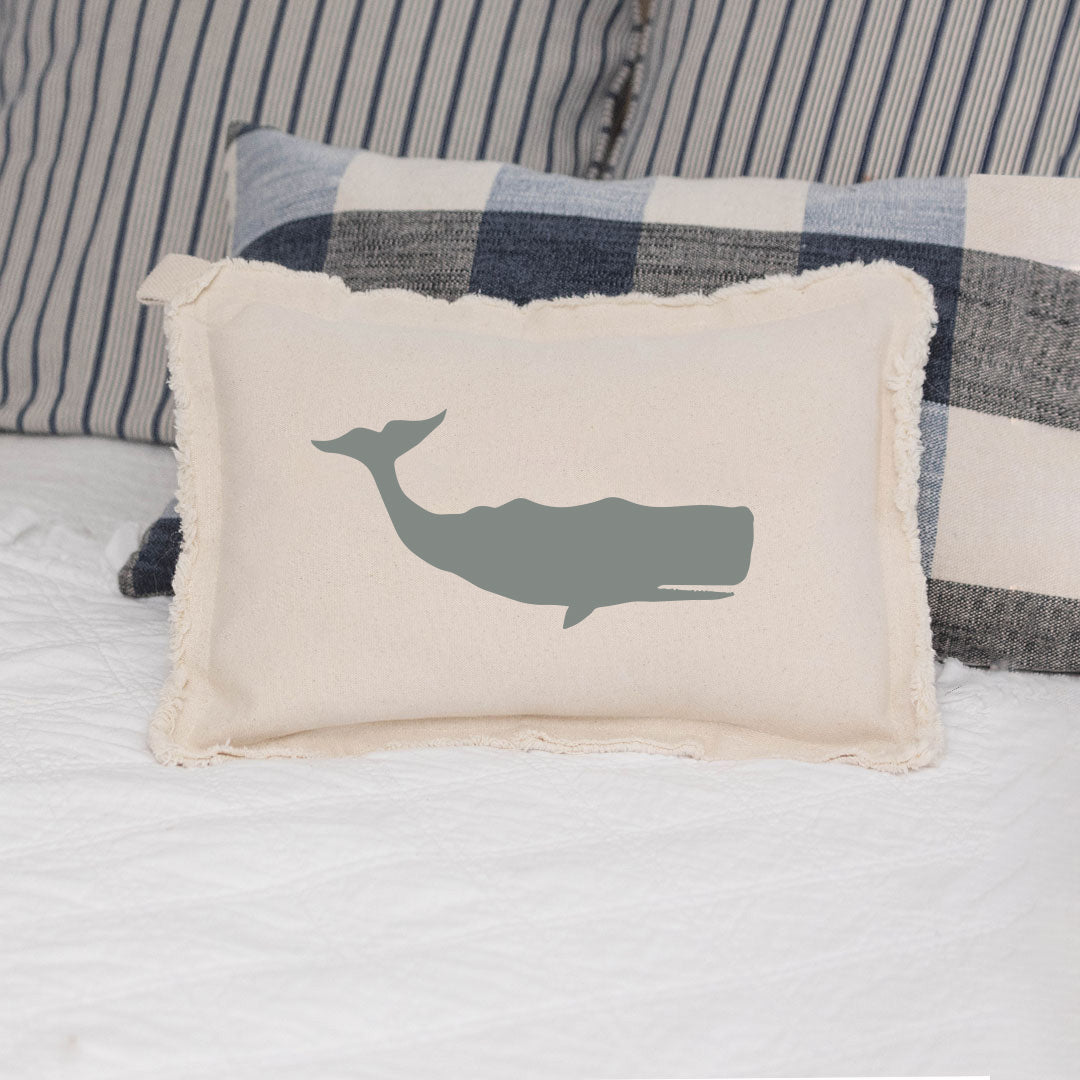 Personalized Whale Lumbar Pillow