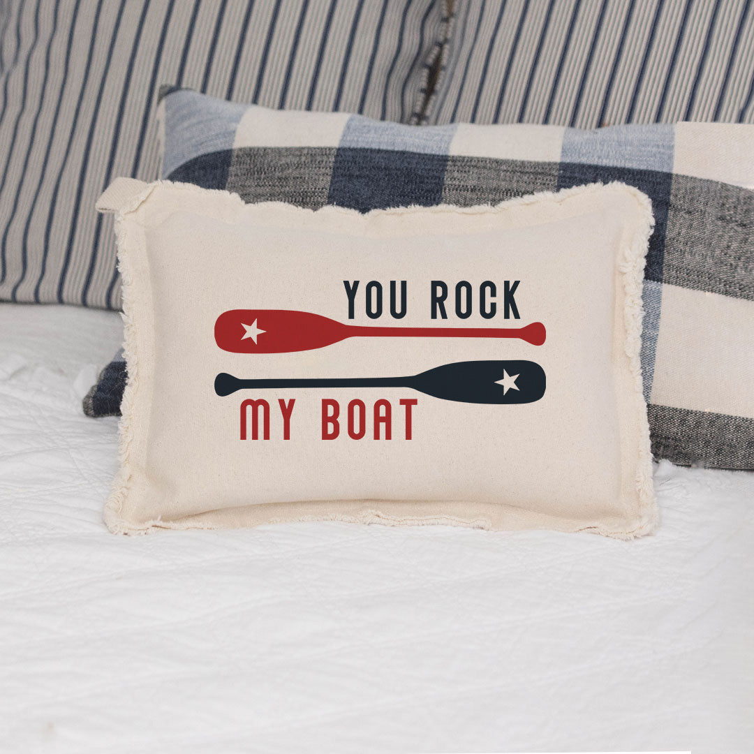 You Rock My Boat Lumbar Pillow