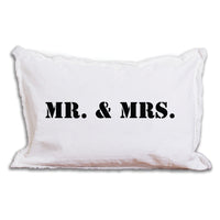 Mr. & Mrs. Lumbar Pillow