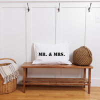 Mr. & Mrs. Lumbar Pillow