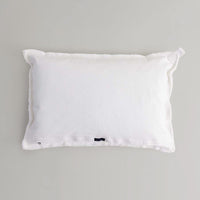 Your Word Two Lines Stencil Personalized Lumbar Pillow