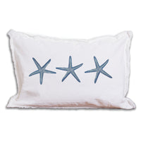 Three Starfish Lumbar Pillow