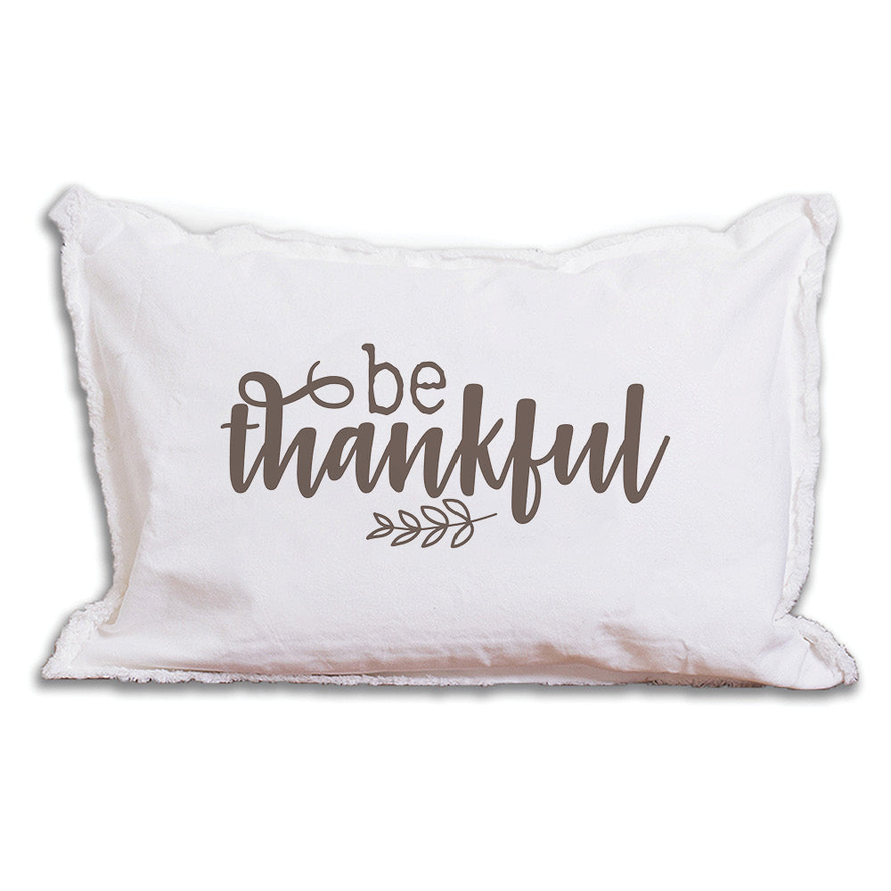 Be Thankful Lumbar Pillow