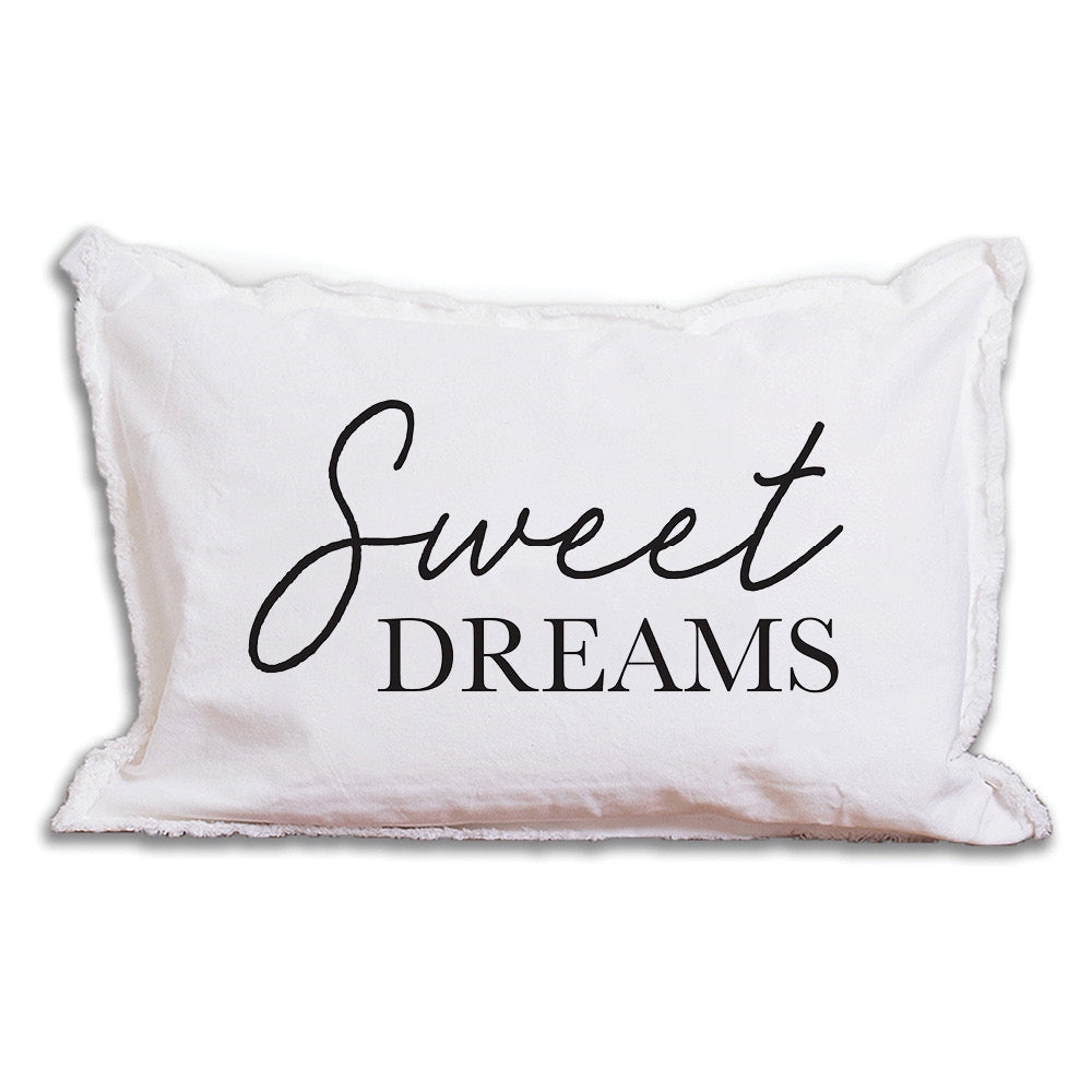 Sweet Dreams Lumbar Pillow