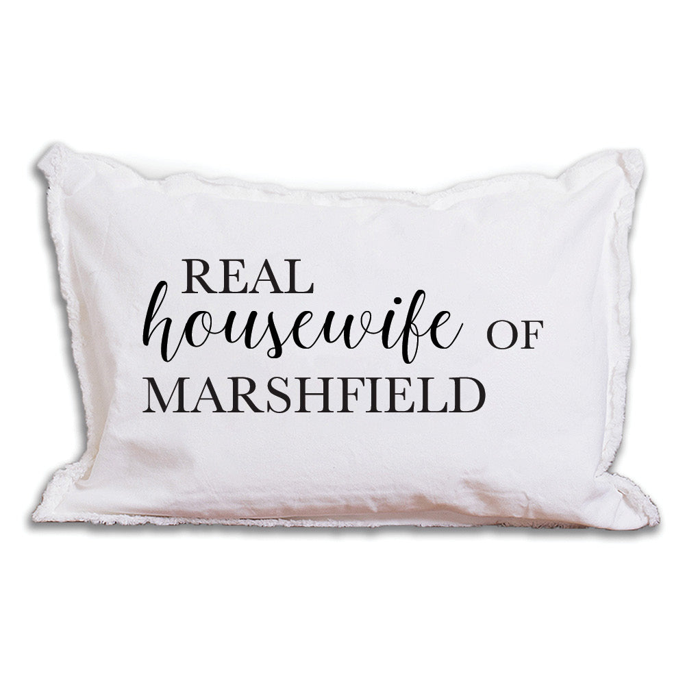 Personalized Real Housewife Lumbar Pillow