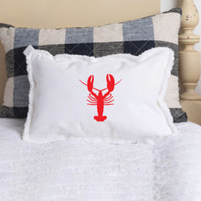 Load image into Gallery viewer, Personalized Lobster Lumbar Pillow
