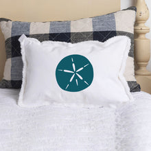 Load image into Gallery viewer, Personalized Sand Dollar Lumbar Pillow

