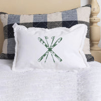 Personalized Skis Lumbar Pillow