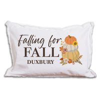 Falling For Fall Personalized Lumbar Pillow