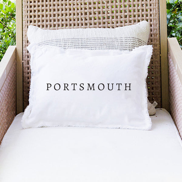 Classic Personalized Rectangle Pillow