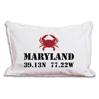 Crab Personalized Lumbar Pillow