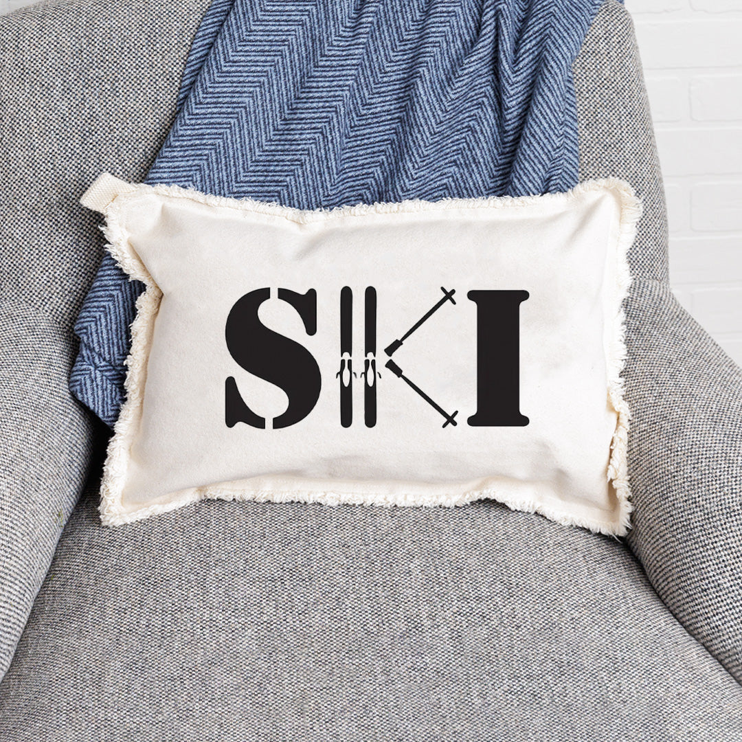 Ski Lumbar Pillow
