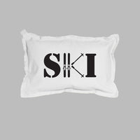Ski Lumbar Pillow