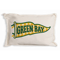 Green Bay Banner Pillow