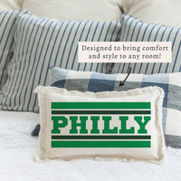 Philly Stripes Pillow