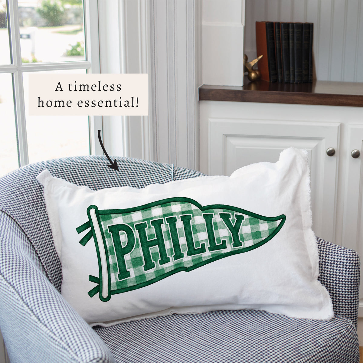 Philly Banner Pillow