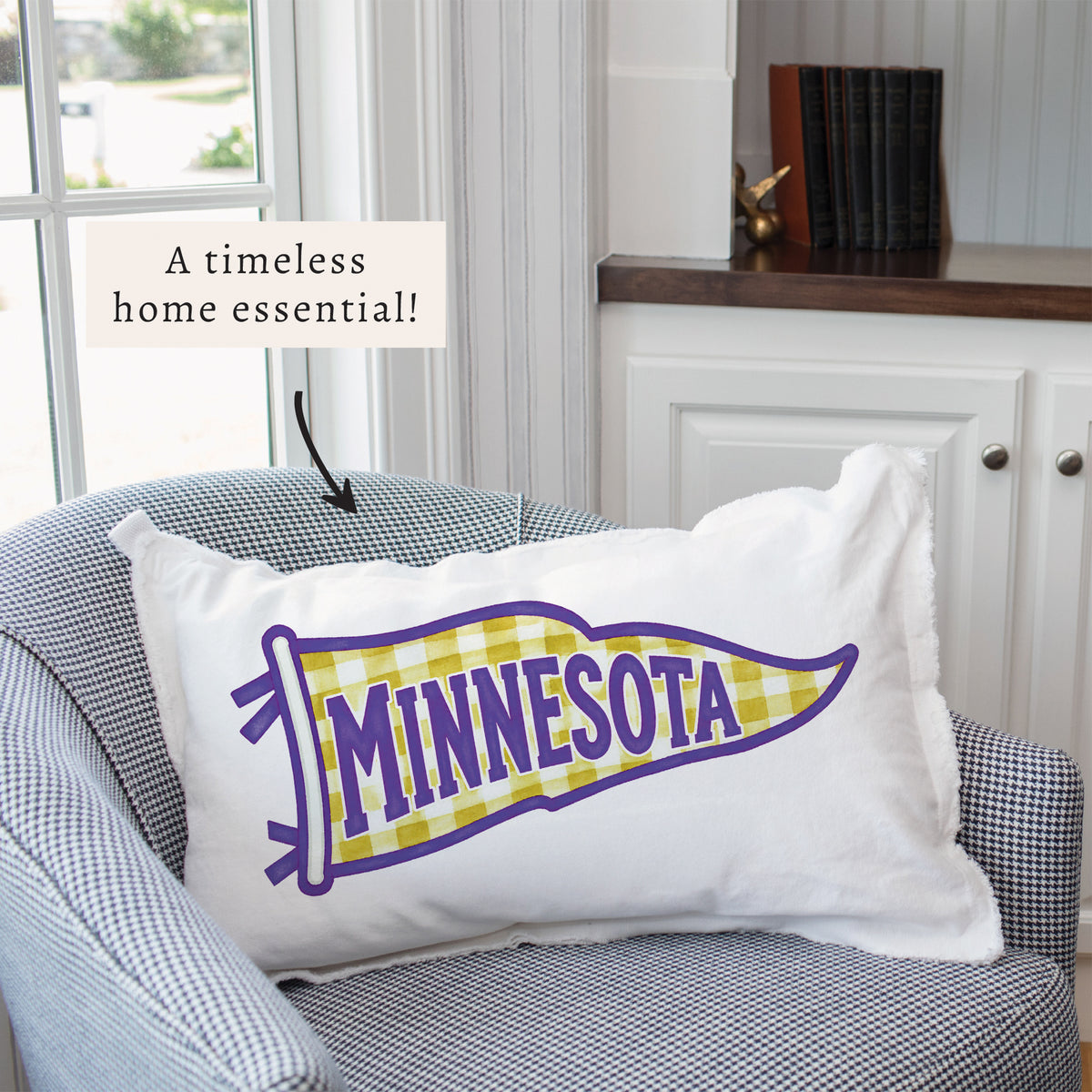 Minnesota Banner Pillow