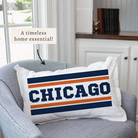 Chicago Stripes Pillow