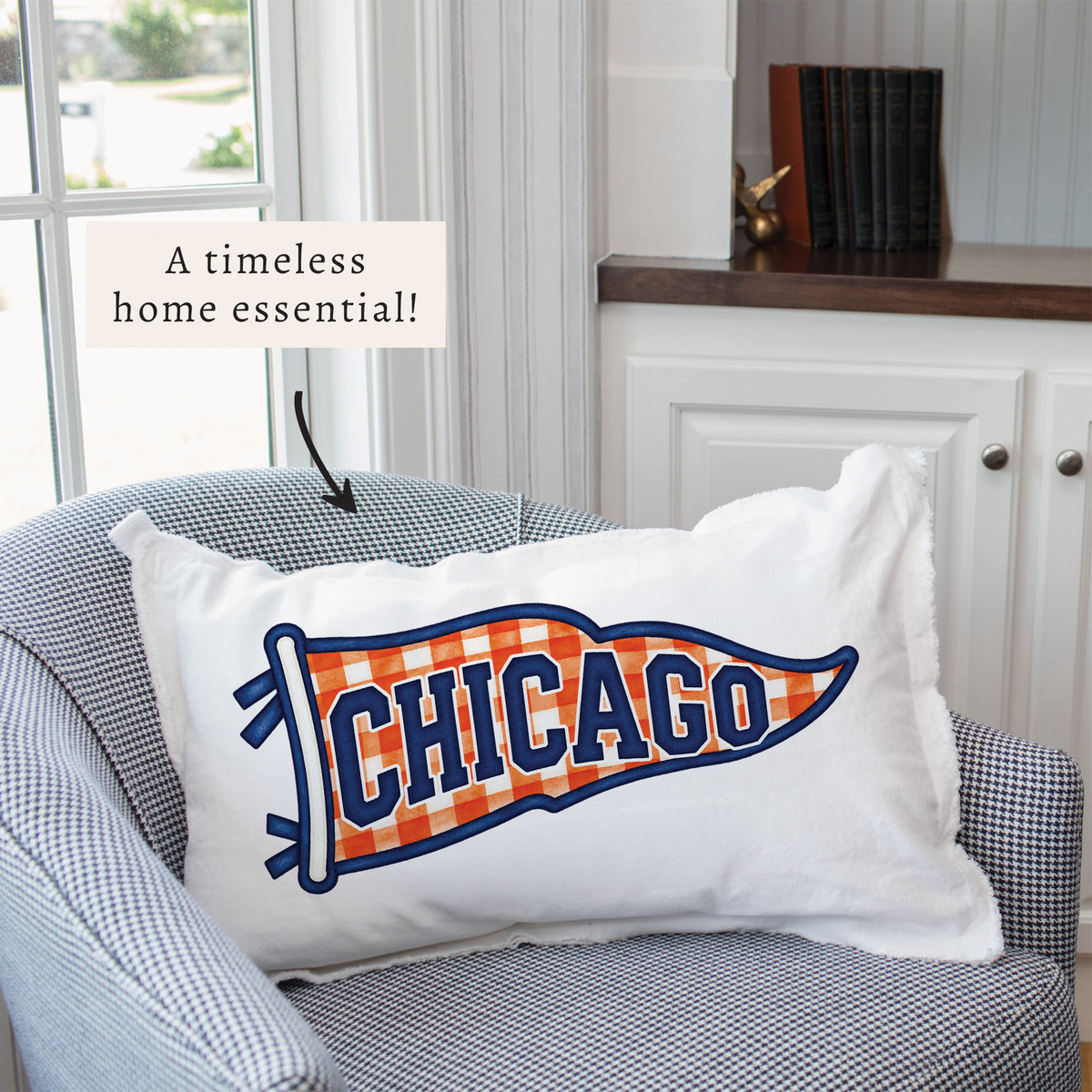 Chicago Banner Pillow