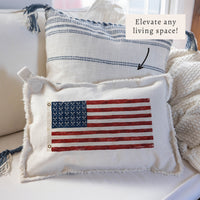 Lacrosse Flag Pillow