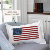 Lacrosse Flag Pillow