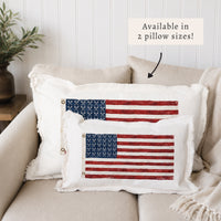 Lacrosse Flag Pillow